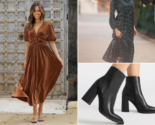 Fall fashion cover photo collage