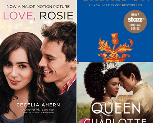 Best Book to Movie/TV Series Adaptations📚🎥 cover photo collage