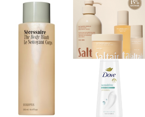 Glow-Up Everything Shower Favorites cover photo collage