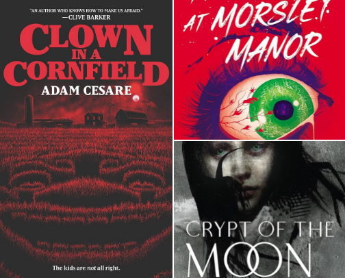 Horror Books cover photo collage