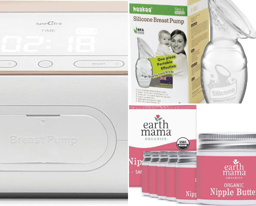 Breastfeeding/pumping products that saved my life PP cover photo collage
