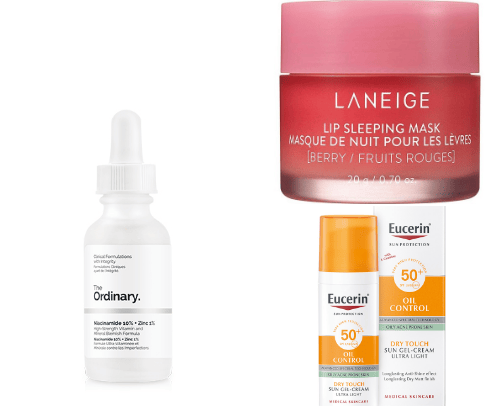 Skincare  ✨ cover photo collage
