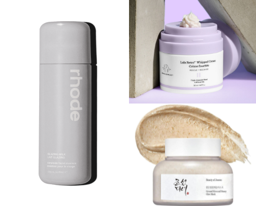 My favorite skincare products🙂‍↔️🫧🧴 cover photo collage