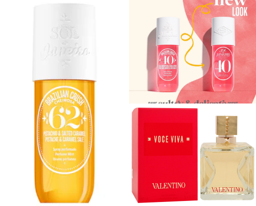 Fragrance cover photo collage