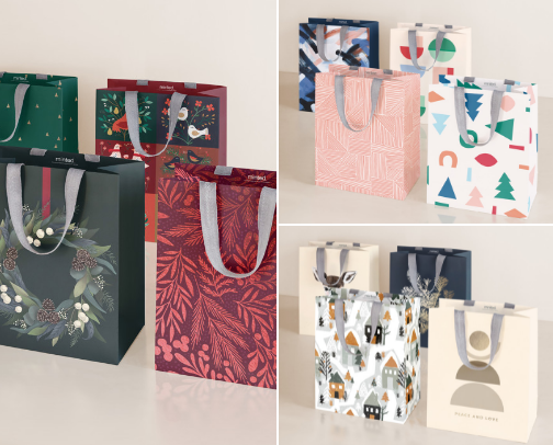 Gift bags 🛍️ cover photo collage