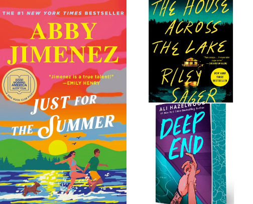 Thrills, Feels & Page-Turning Deals 📚 cover photo collage
