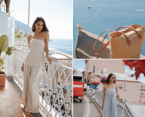 Summer outfit wishlist cover photo collage