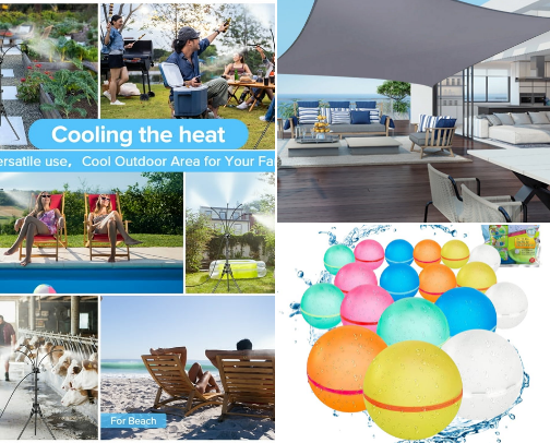 Beat The Heat cover photo collage