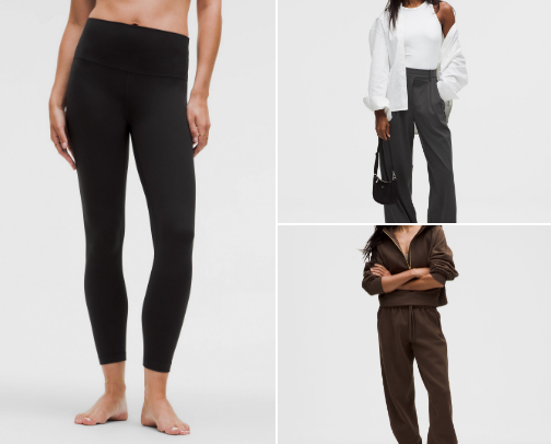 a lulu girlie's guide to shopping lululemon cover photo collage