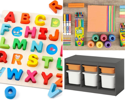 Kids Learning Essentials cover photo collage
