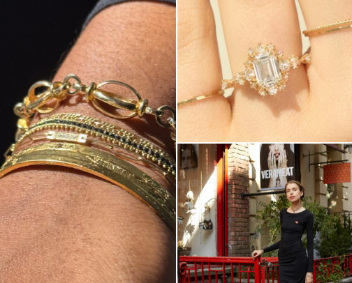 Jewelry for besties cover photo collage