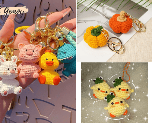 Cute Key Chain cover photo collage
