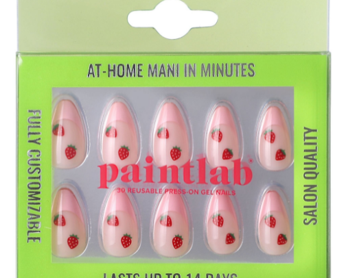Press on nails cover photo collage