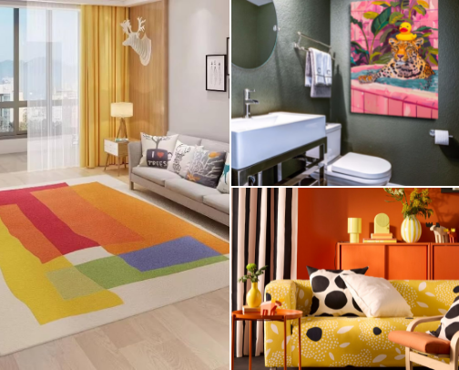 Dopamine Decor cover photo collage