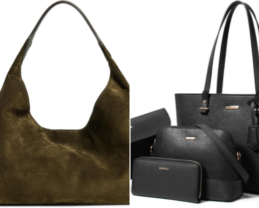 Beautiful Women Desire Beautiful Bags cover photo collage