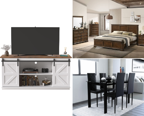 furniture/Home items cover photo collage