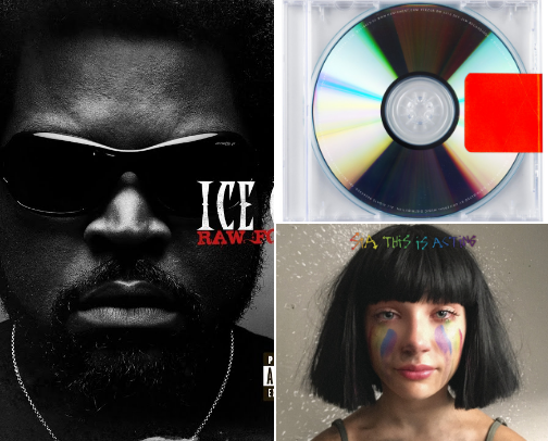 My favorite running songs cover photo collage