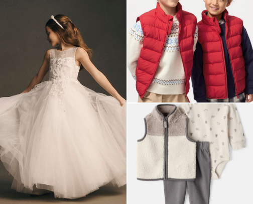 MODA PARA NIÑAS , NIÑOS Y BEBES cover photo collage