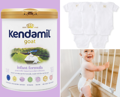 Trusted baby brands cover photo collage
