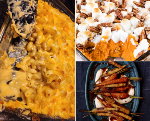thanksgiving side dishes 2025 cover photo collage