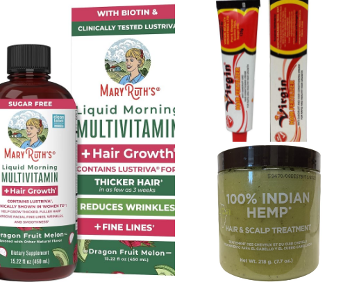 Hair Products that Keep my Hair Healthy and Luscious cover photo collage