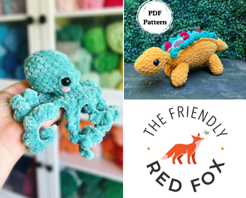 My personal favorite crochet patterns cover photo collage