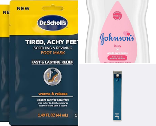 affordable feet care cover photo collage