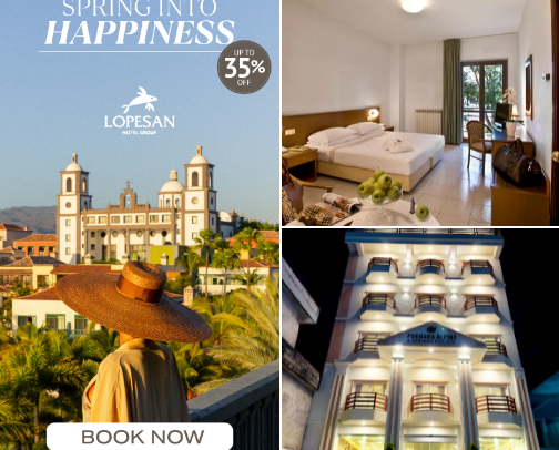 Hotels cover photo collage