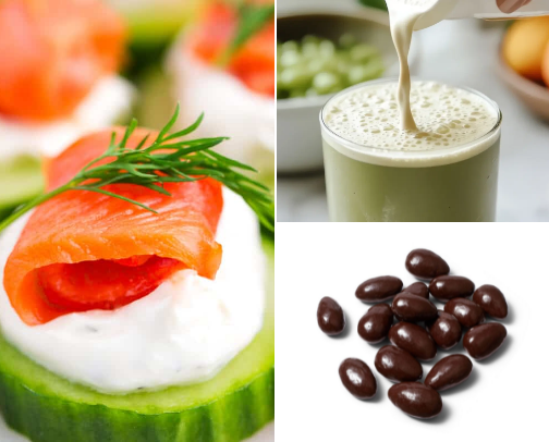 Cycle Syncing Snacks for Hormone Harmony cover photo collage