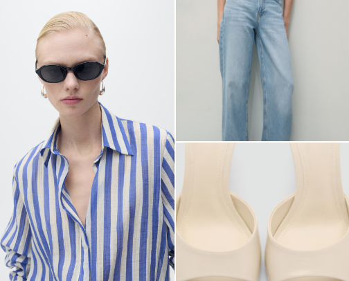 Shirt+Jeans Combo, Perfect For A Smart-Casual Look cover photo collage