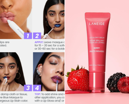 Lip Combo cover photo collage