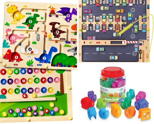 Favorite Toddler learning Finds cover photo collage