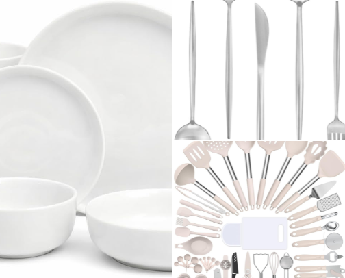 Amazon Kitchen Essentials cover photo collage