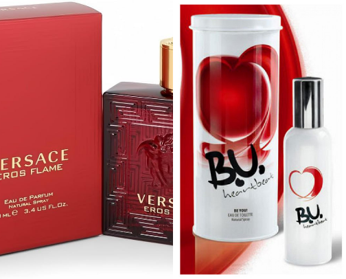 men's perfume (beautiful perfume) cover photo collage