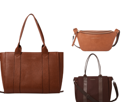 Purses, totes, and bags for any occasions cover photo collage