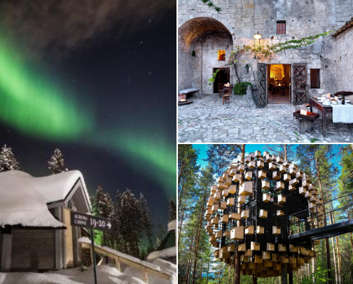 Most Unique Hotels in Europe You Need to See 🏢🌇 cover photo collage