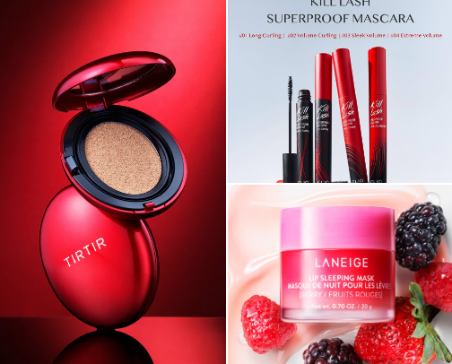 makeup must haves🌷 cover photo collage