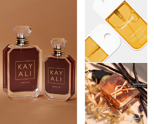 The most iconic fragrances cover photo collage