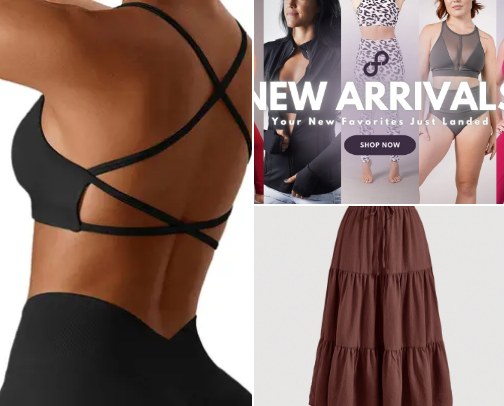My fav clothing recs ❤️‍🔥💃🏻 cover photo collage