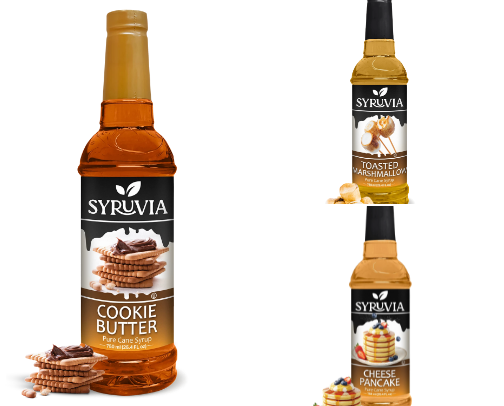 coffee syrups cover photo collage