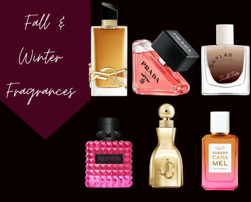 Winter/Fall Fragrances cover photo collage