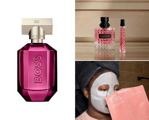 Skin and beauty cover photo collage