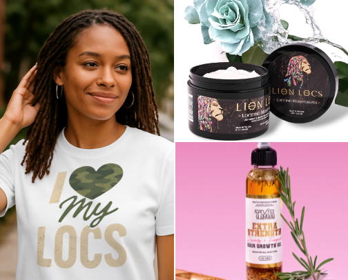 Crown to Riches: Loc Love Essentials for Every Crown cover photo collage