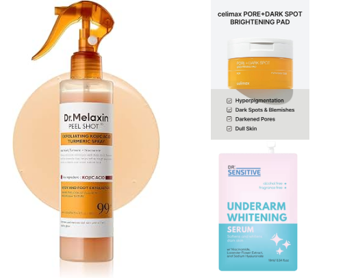 Underarm Brightening & Smoothing Essentials cover photo collage