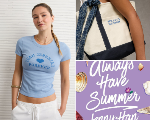 AE The Summer I Turned Pretty PR Package! cover photo collage