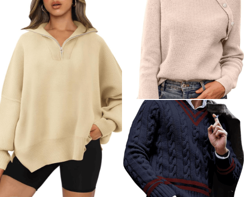 Sweaters ✨ cover photo collage