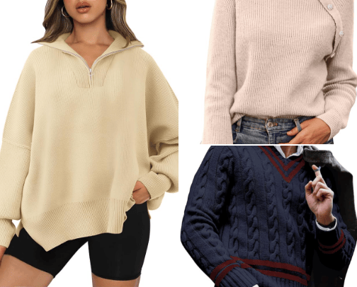 Sweaters ✨ cover photo collage