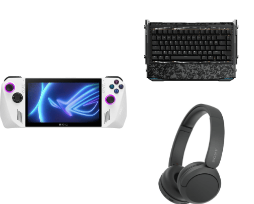 Technology & Accessories cover photo collage