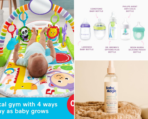 Baby Must-Haves For 0-3 Months (Budget Version-great for baby shower list) cover photo collage