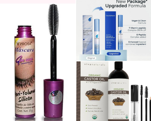 Best Mascaras & Lash Serums cover photo collage